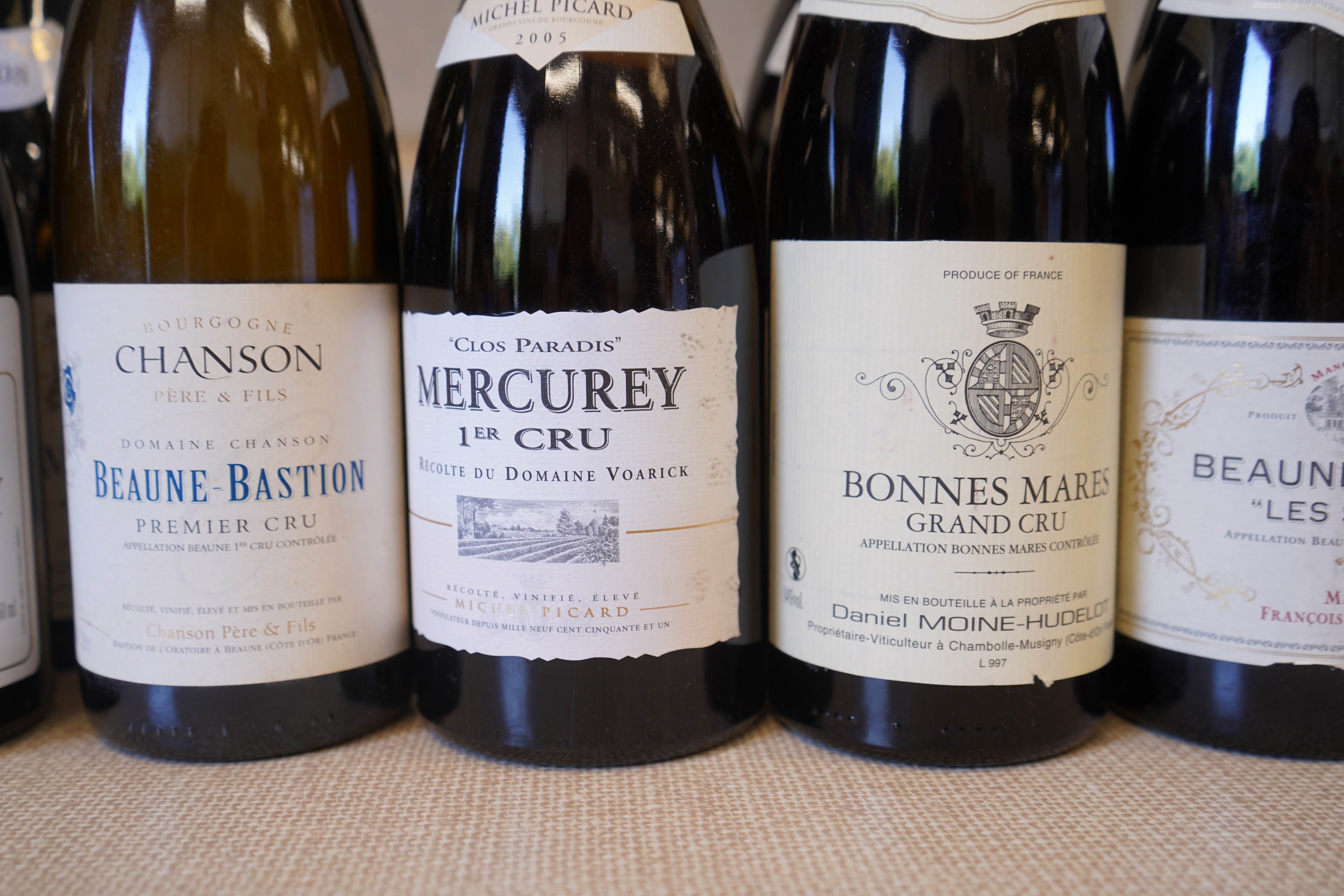 A mixed parcel of Burgundy wine